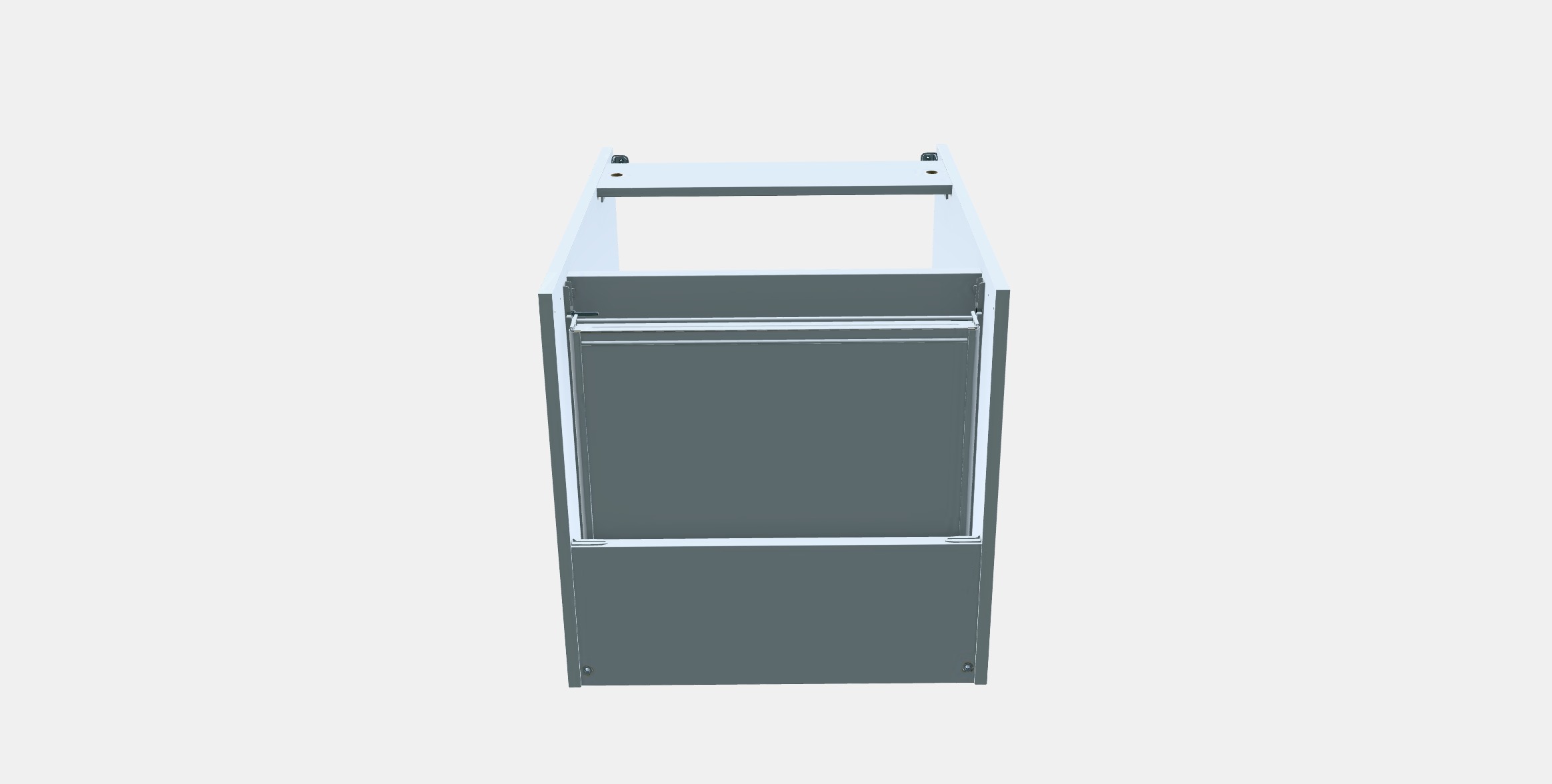 ENHET Base cb f oven w drawer Low-poly 3D model_7