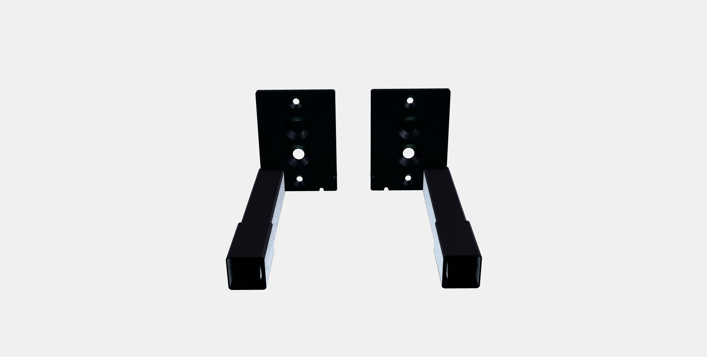 ENHET Legs f cabinet Low-poly 3D model_5