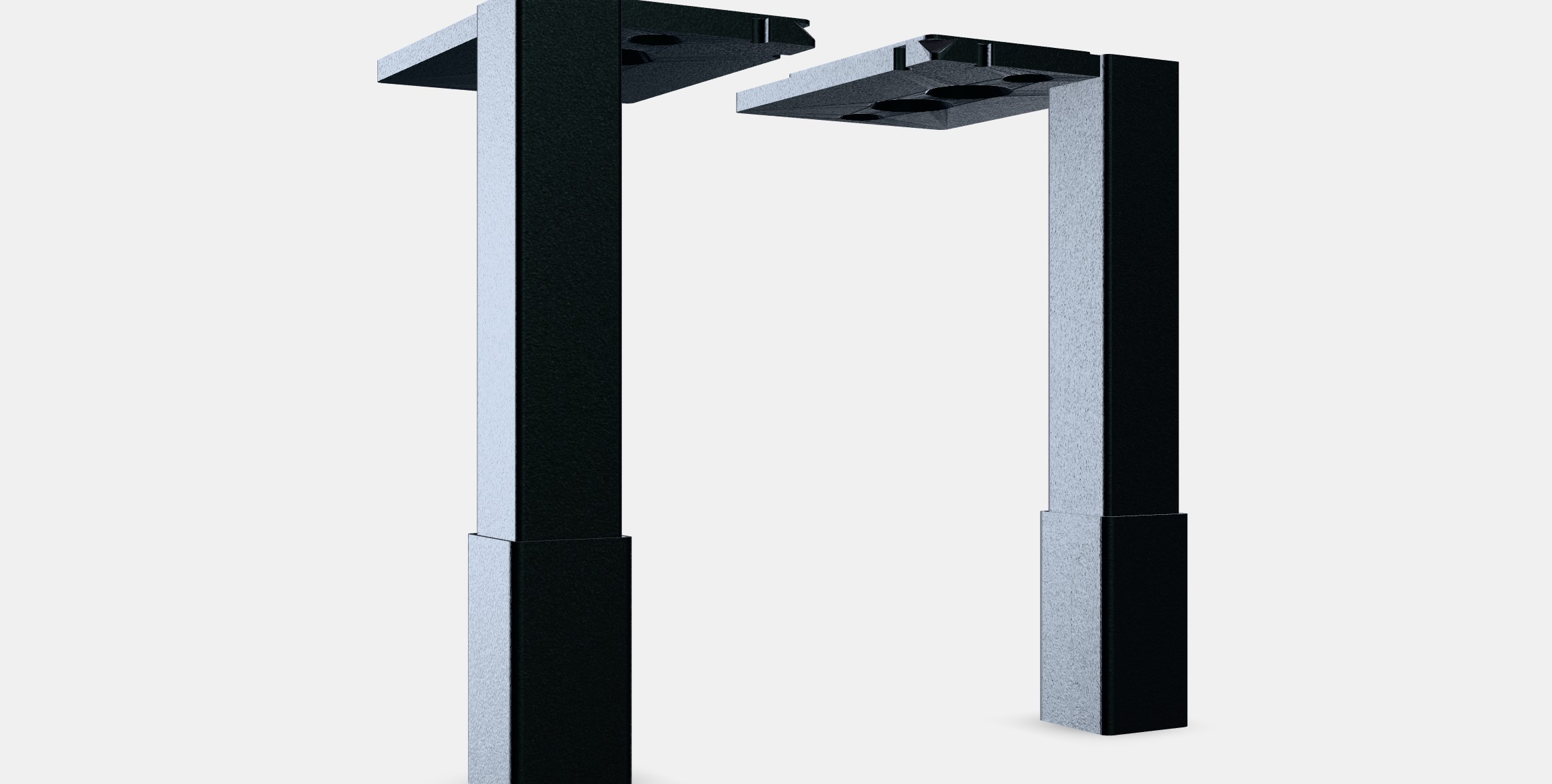 ENHET Legs f cabinet Low-poly 3D model_8