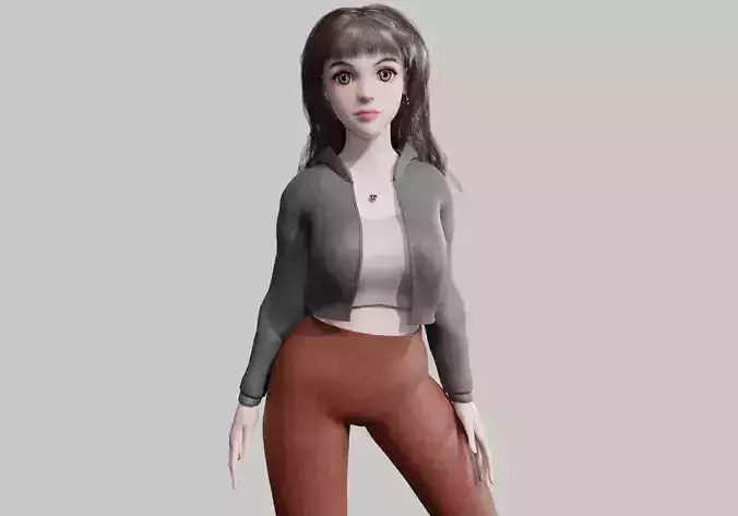 sweet cute Woman V39883 