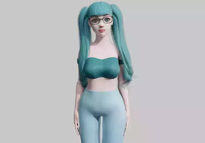 stylized Pretty Woman V29716 