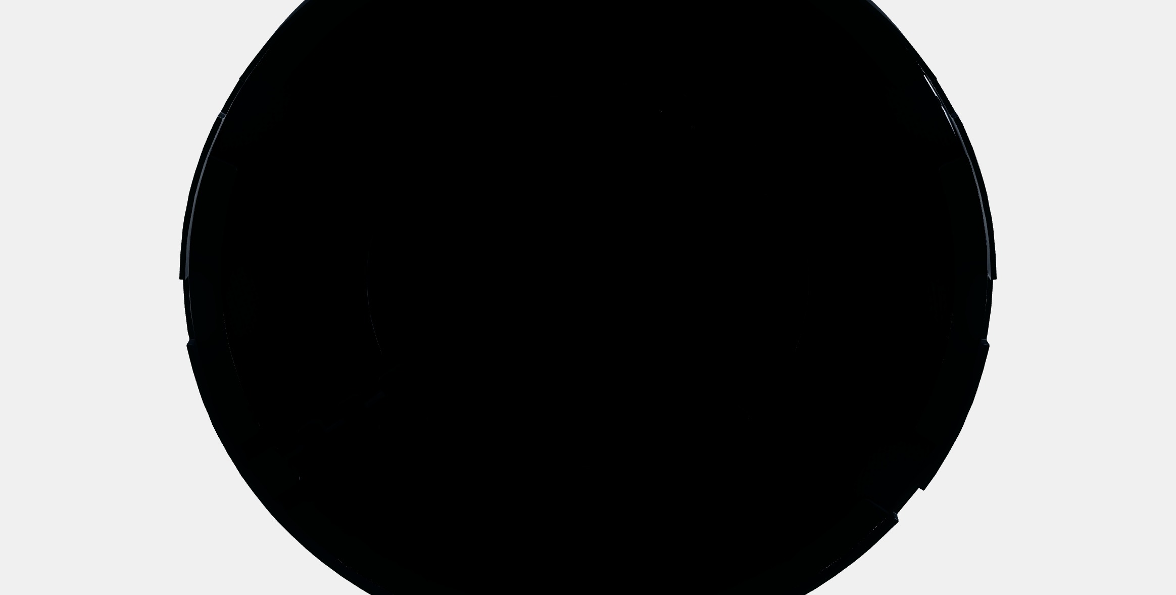 NYTTIG FIL 900 Charcoal filter Low-poly 3D model_7