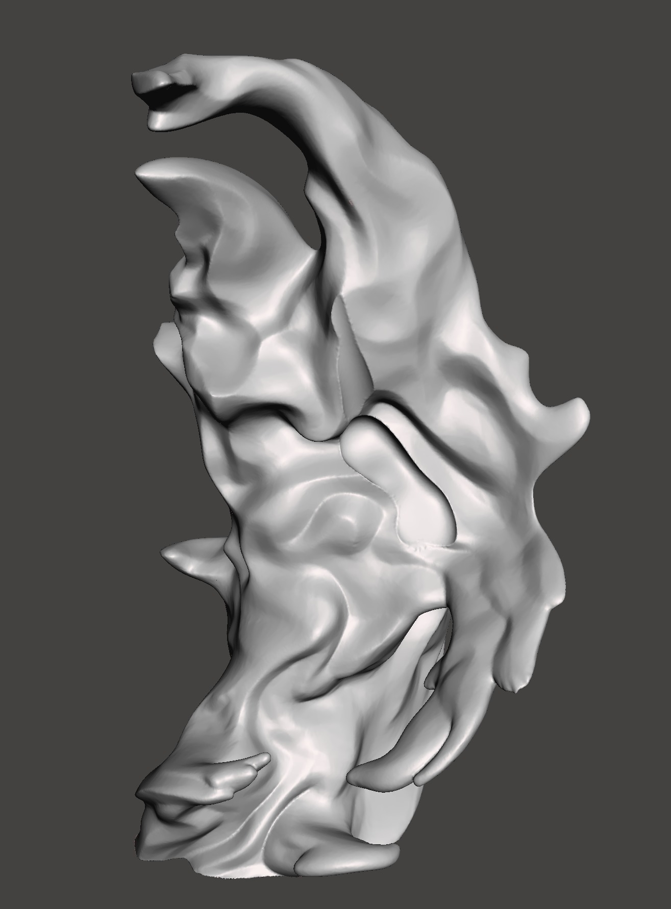 Jessica 3d model with base ready for 3d printing STL  3D print model_7