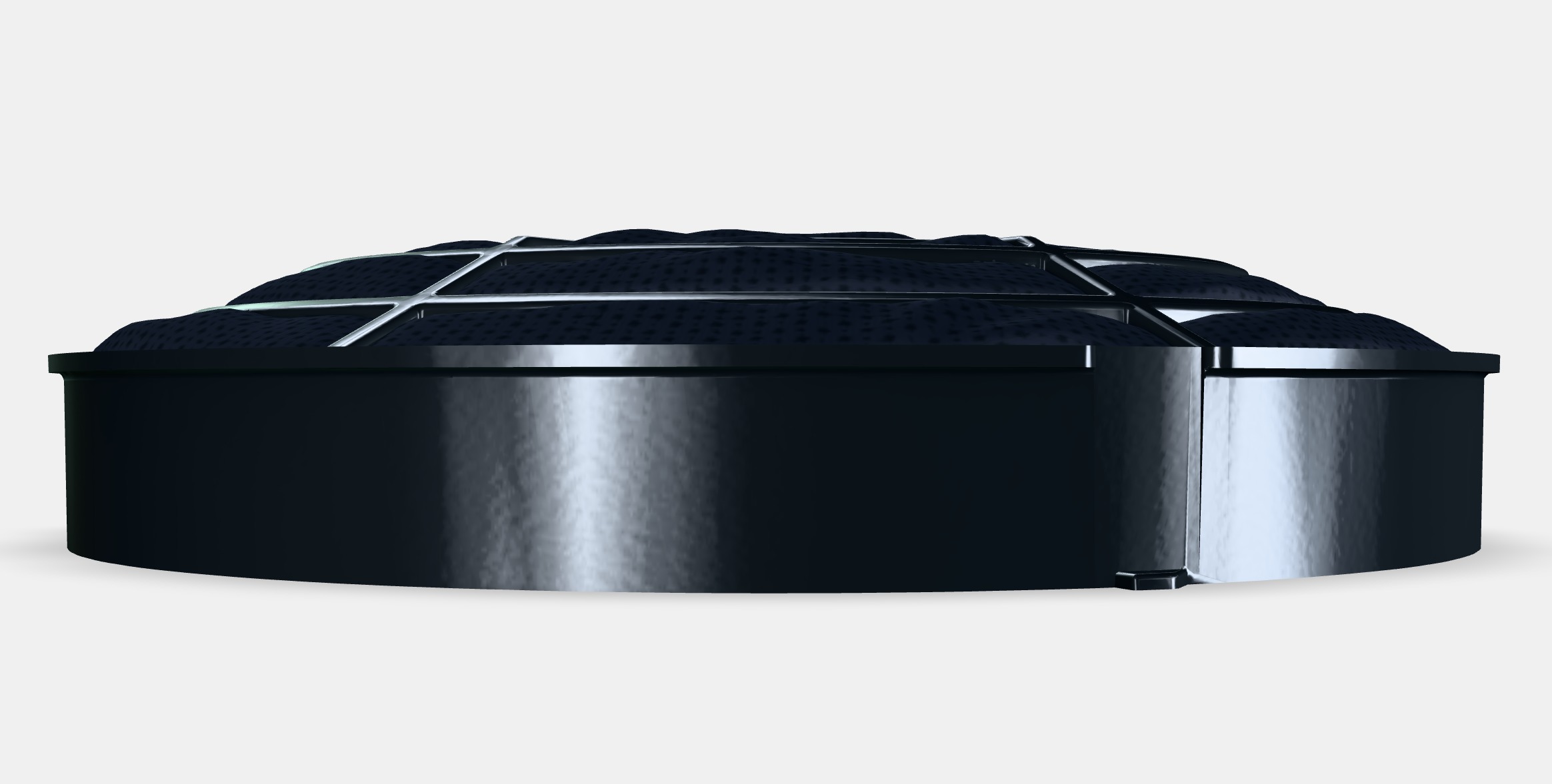 NYTTIG FIL 440 Charcoal filter Low-poly 3D model_4