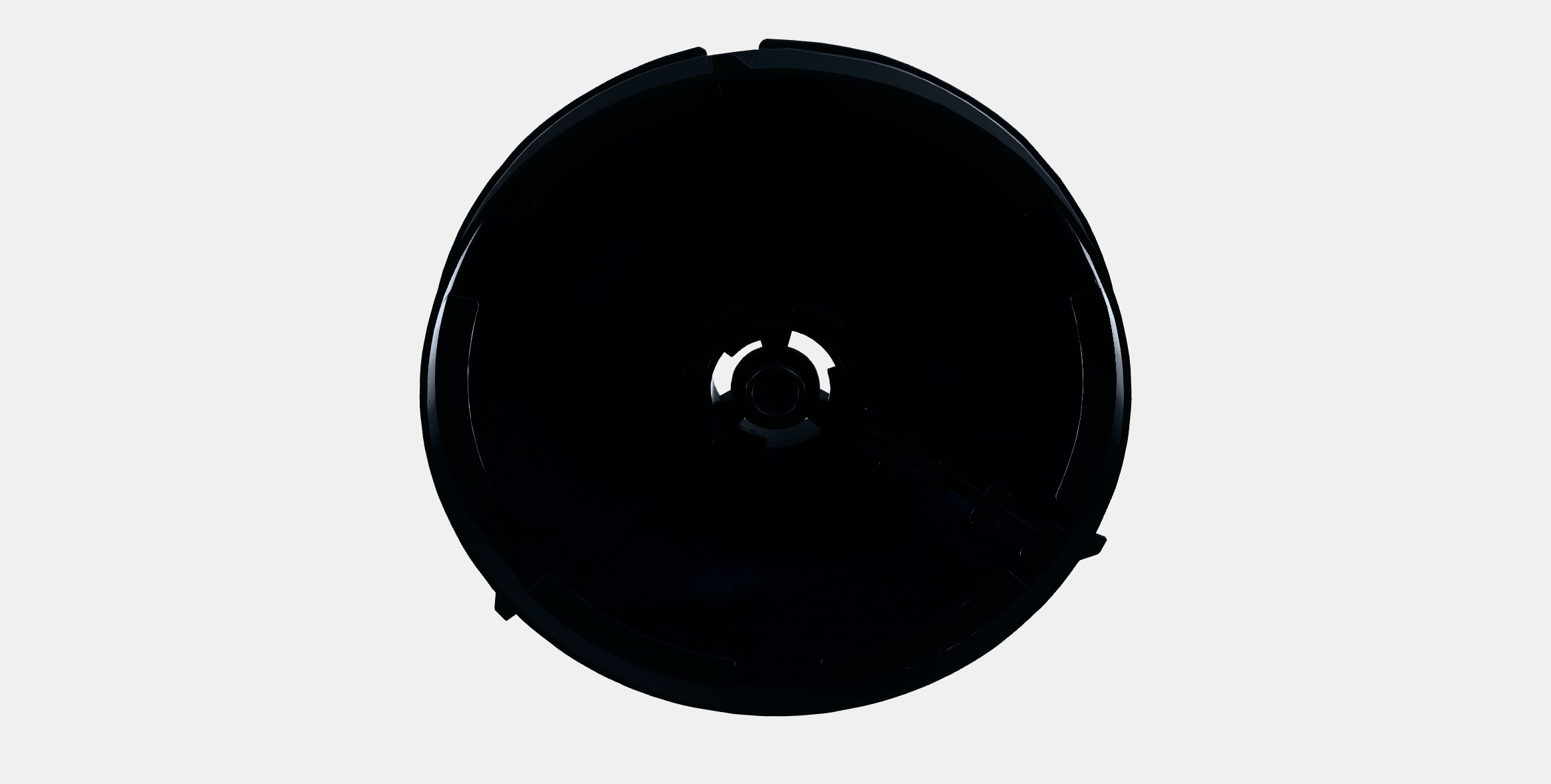 NYTTIG FIL 440 Charcoal filter Low-poly 3D model_5