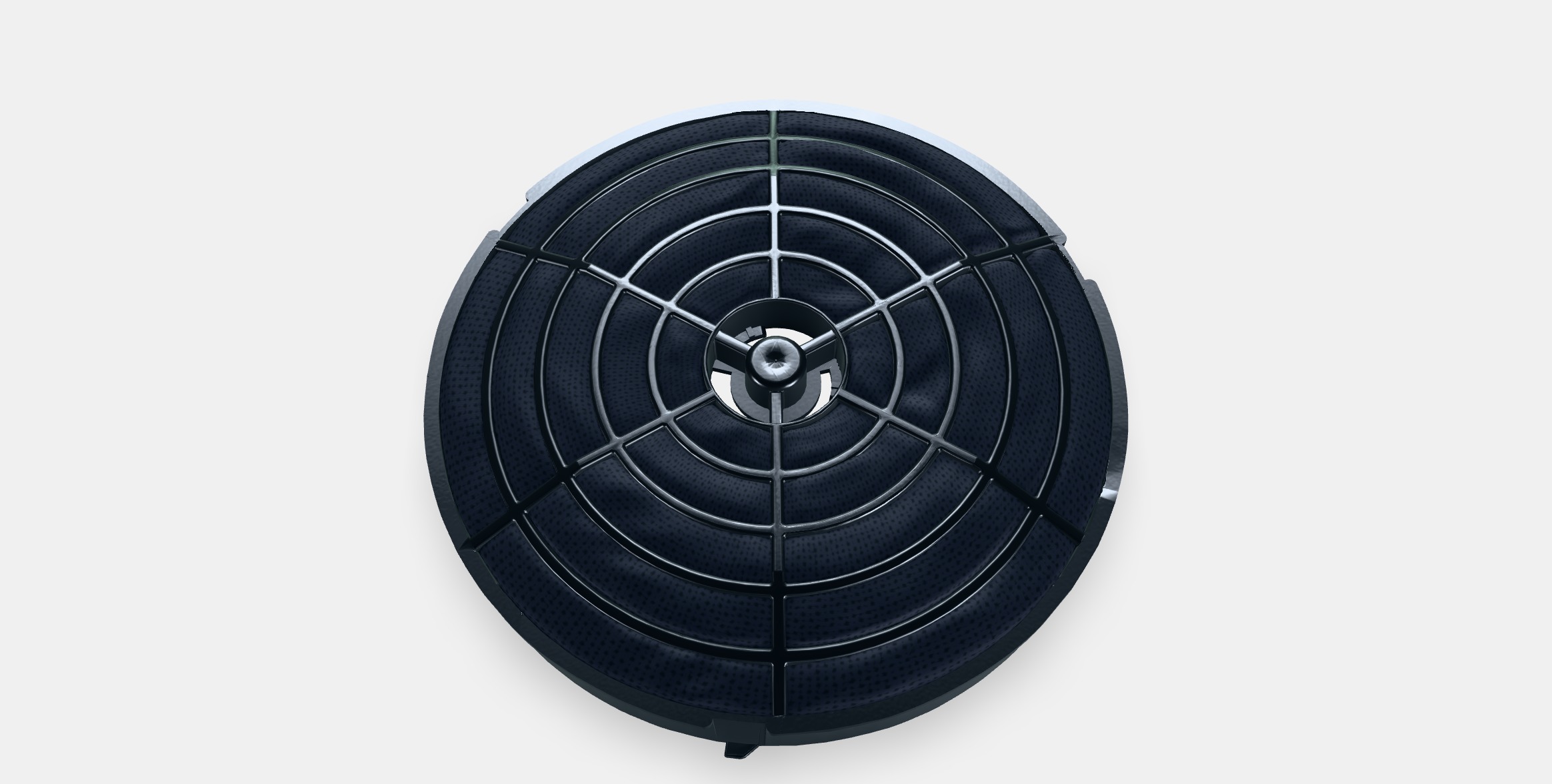 NYTTIG FIL 440 Charcoal filter Low-poly 3D model_8