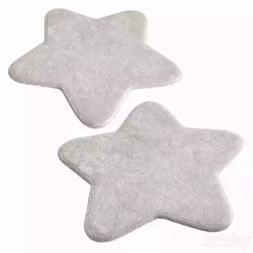 Childrens carpet star Mouflette La Redoute