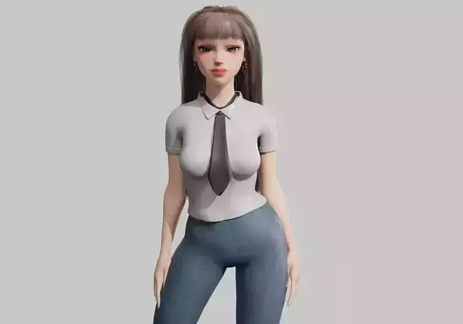 cool cute Woman V31314 