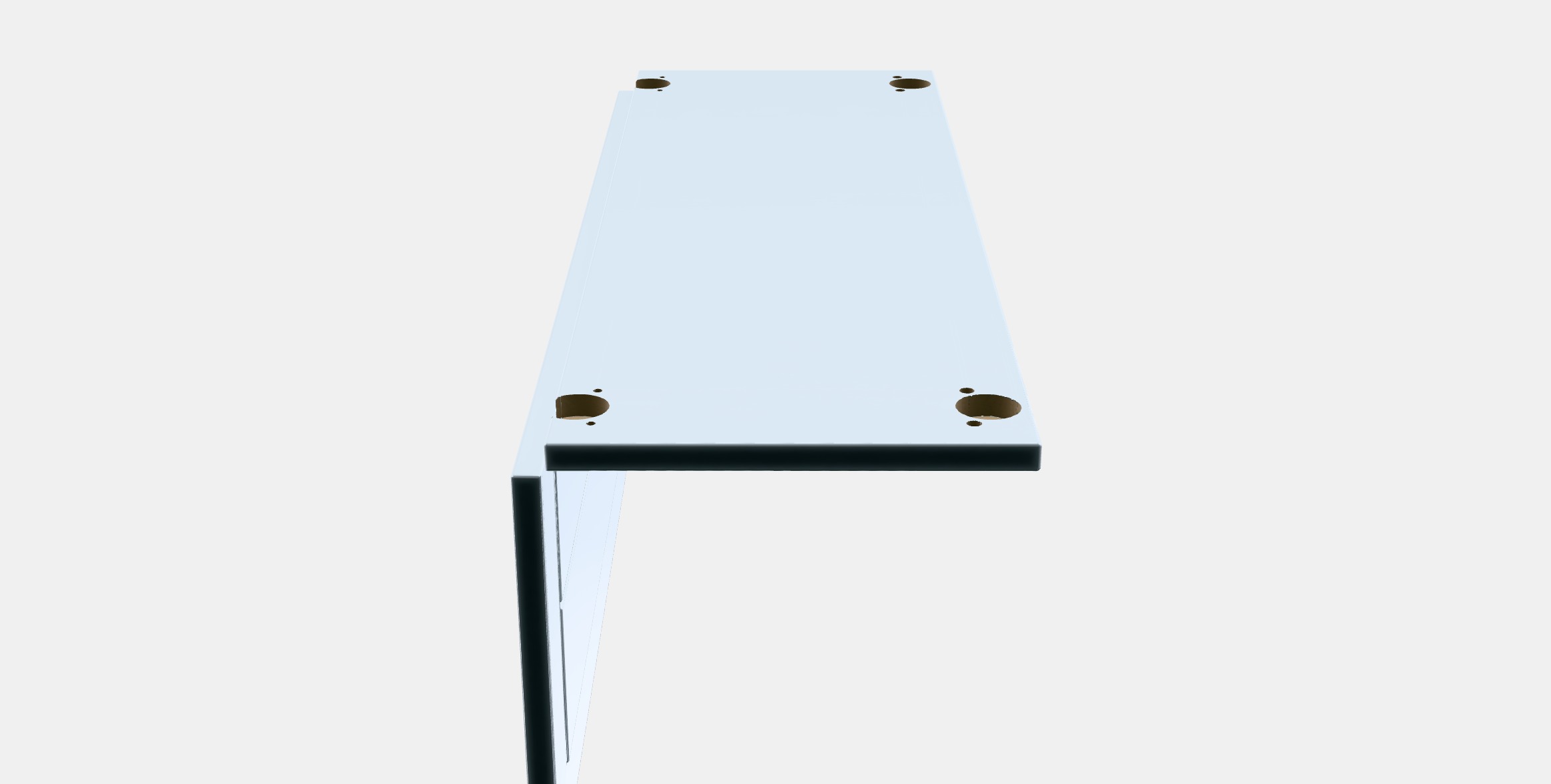 STENSUND 2-p door f corner base cabinet set 1 Low-poly 3D model_8