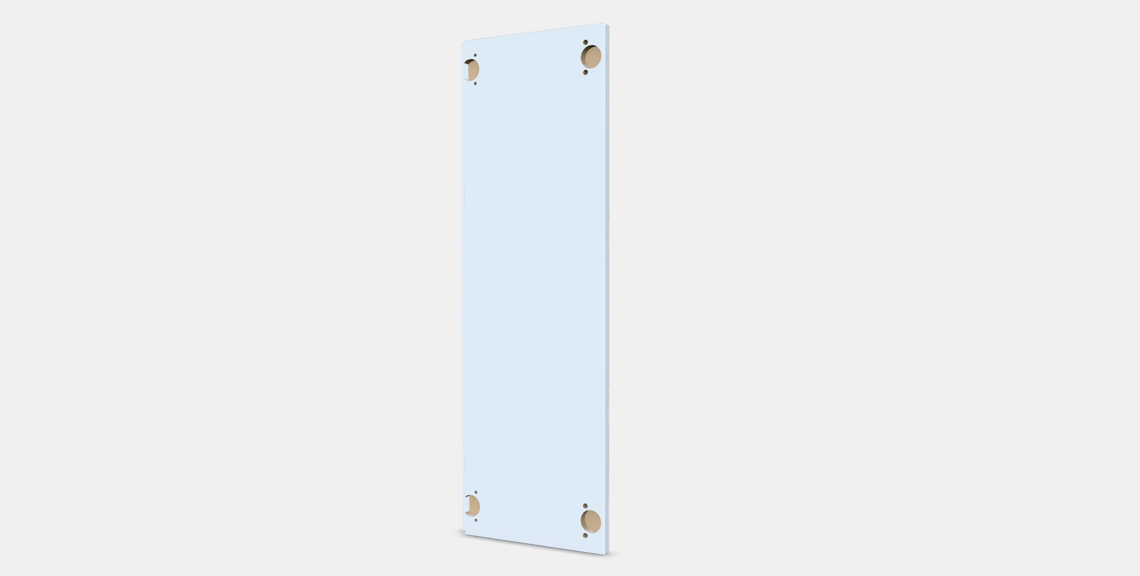 STENSUND 2-p door f corner base cabinet set 1 Low-poly 3D model_5