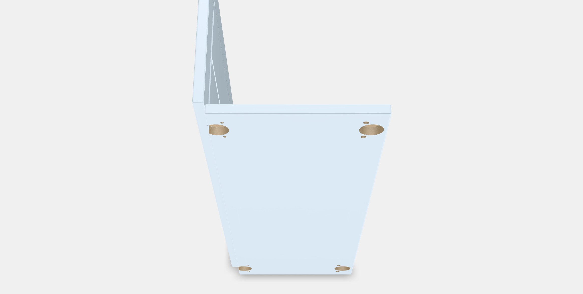 STENSUND 2-p door f corner base cabinet set 1 Low-poly 3D model_4