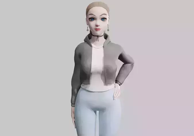 Beautiful Basic Woman V24597 