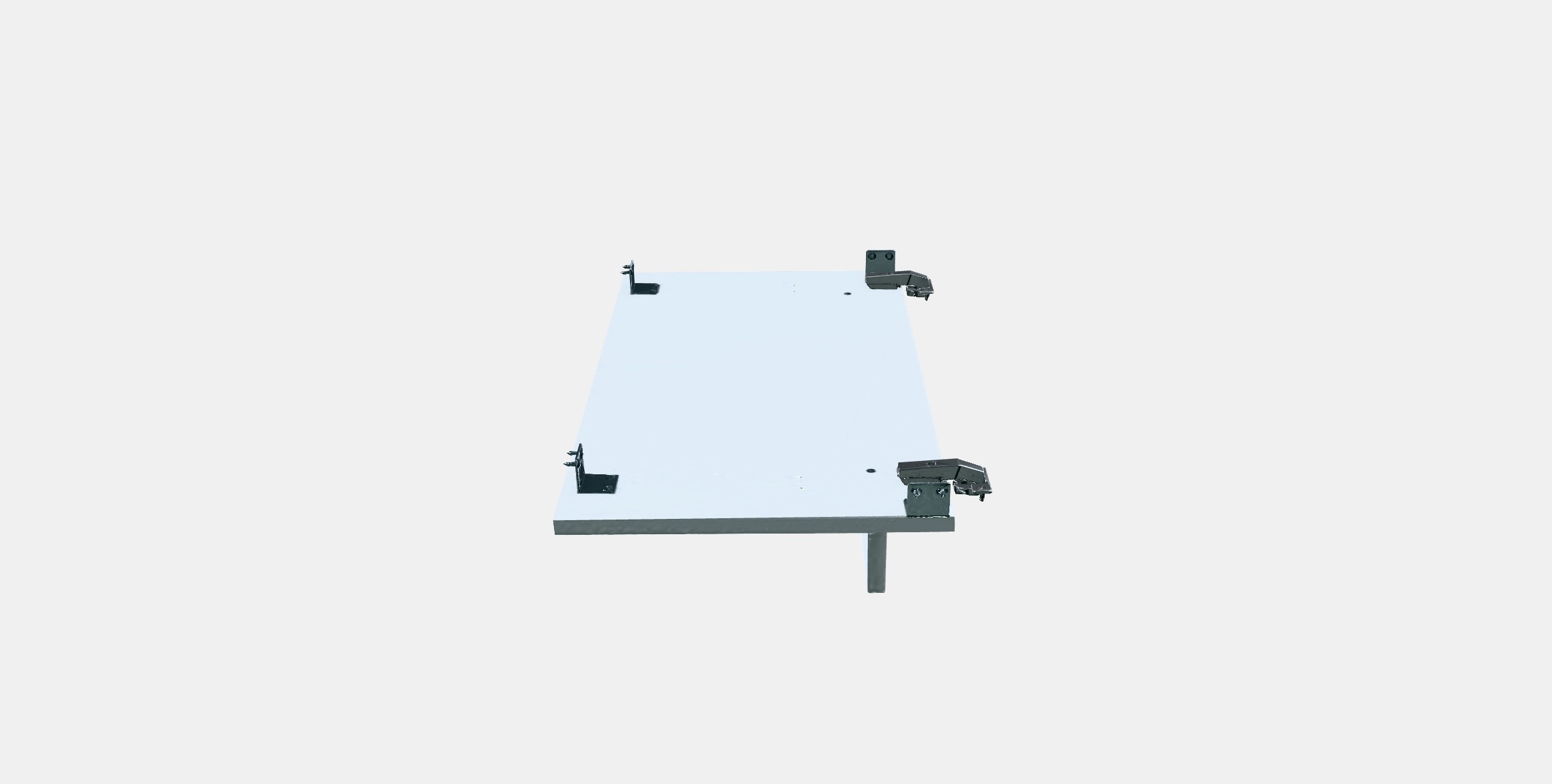 ENHET Corner panel Low-poly 3D model_8