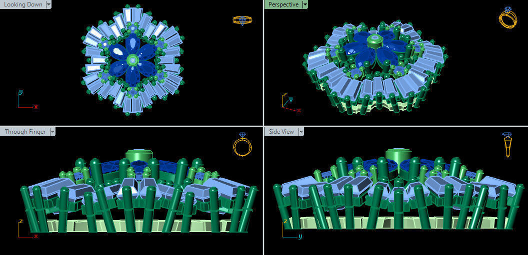 Earing 3D print model_2