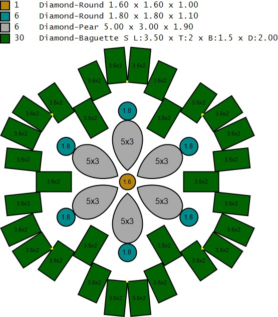 Earing 3D print model_5