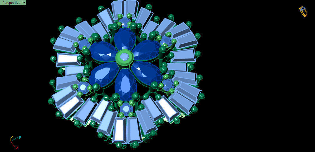 Earing 3D print model_3