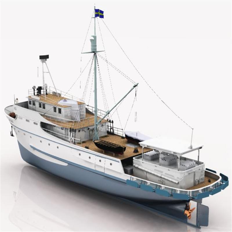 Tuna Clipper 3D Studio Max 3D model_3