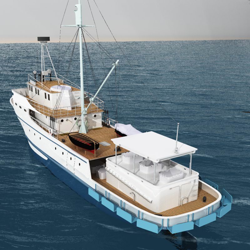 Tuna Clipper 3D Studio Max 3D model_1