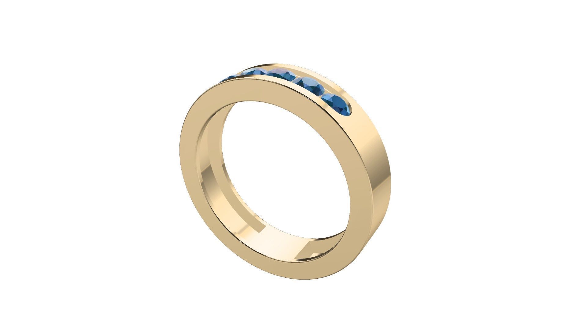 Ring 0017 3D Printable Model Free 3D print model_3