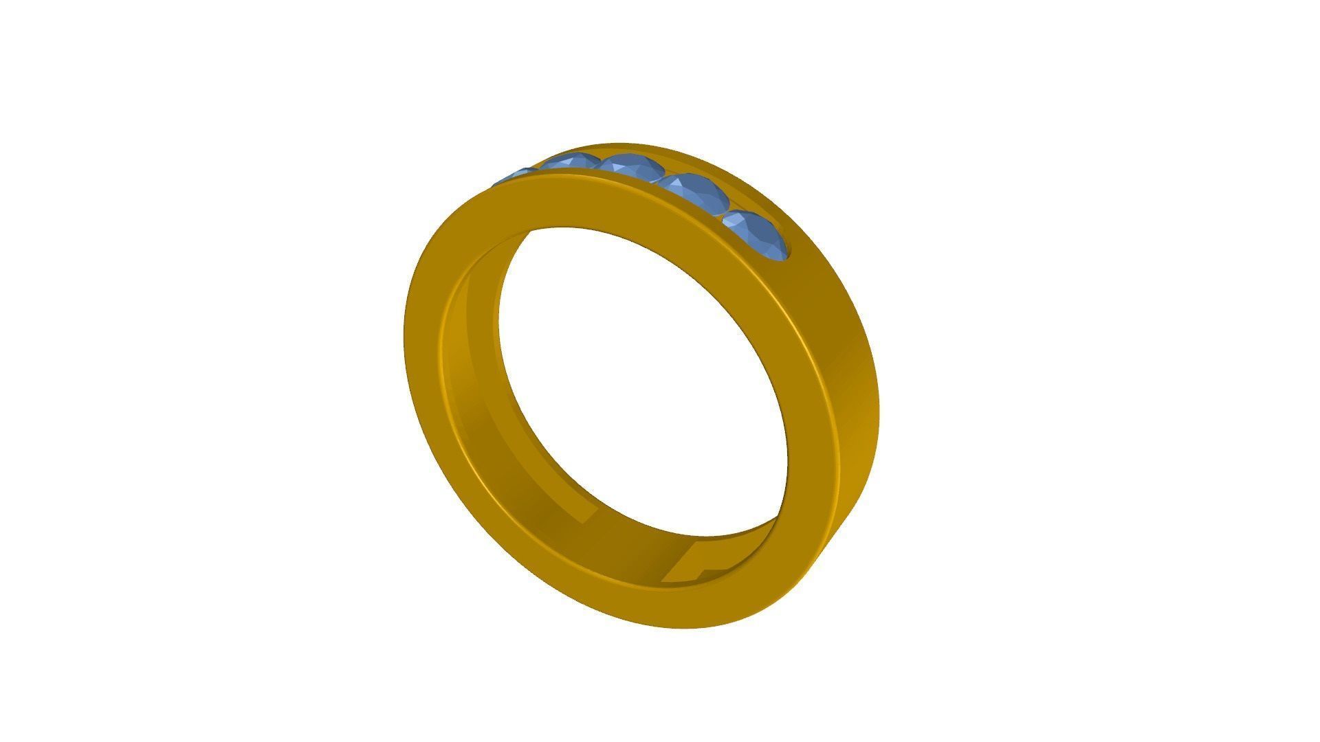 Ring 0017 3D Printable Model Free 3D print model_2