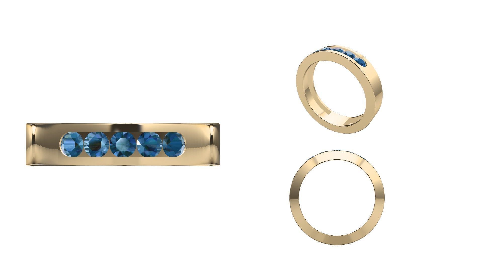 Ring 0017 3D Printable Model Free 3D print model_5