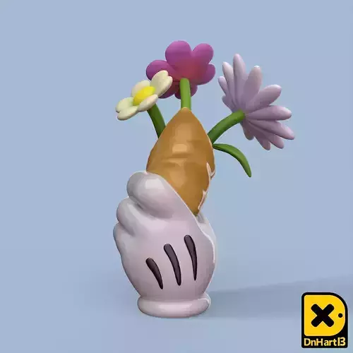 Hand vase
