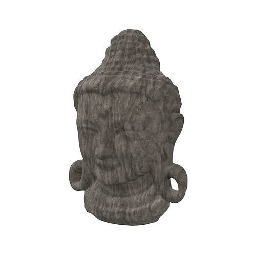 Bodhisattva Headn v1 002 Low-poly 3D model