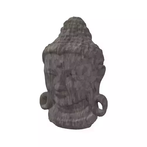 Bodhisattva Headn v1 002 Low-poly 3D model