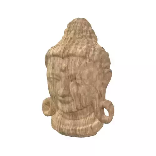 Bodhisattva Headn v1 003 Low-poly 3D model