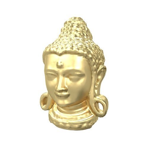 Bodhisattva Headn v1 004 Low-poly 3D model