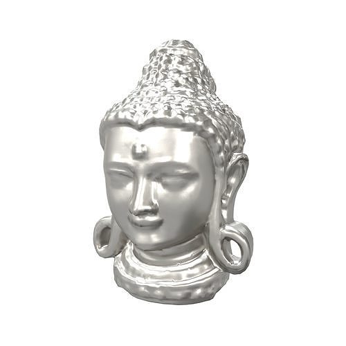 Bodhisattva Headn v1 005 Low-poly 3D model