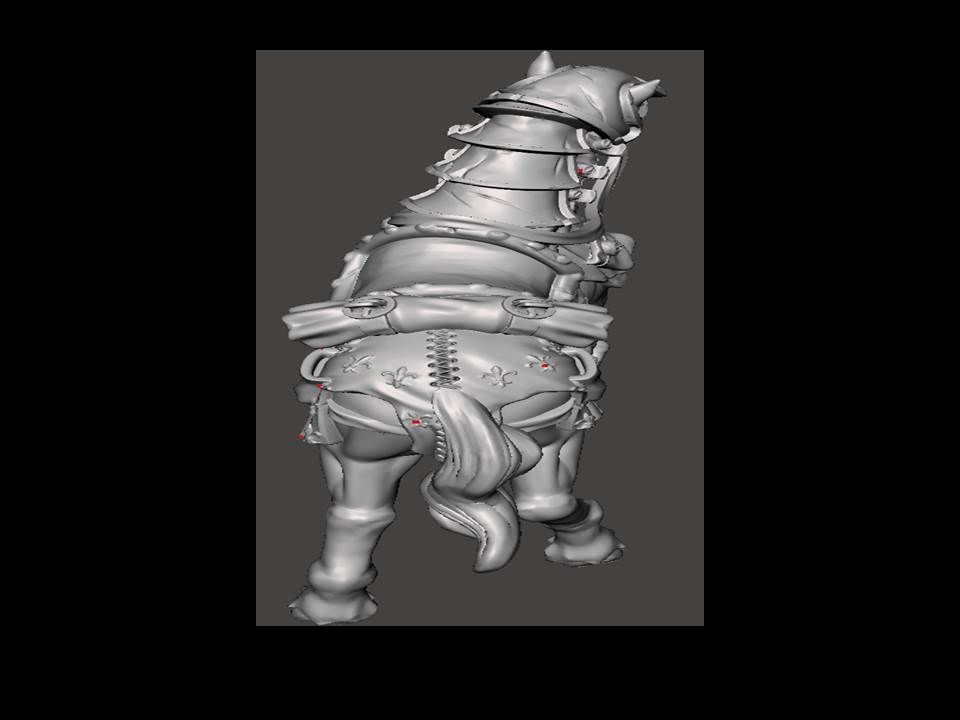 Animal Pack 01 3D Printable STL Jungle Farm Zoo Sea 3D print model_5