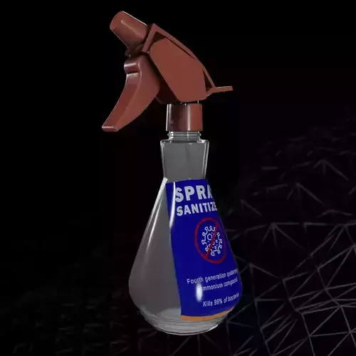 Sanitizer Spray Plastic Bottle