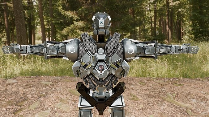 BM-01 Low-poly 3D model