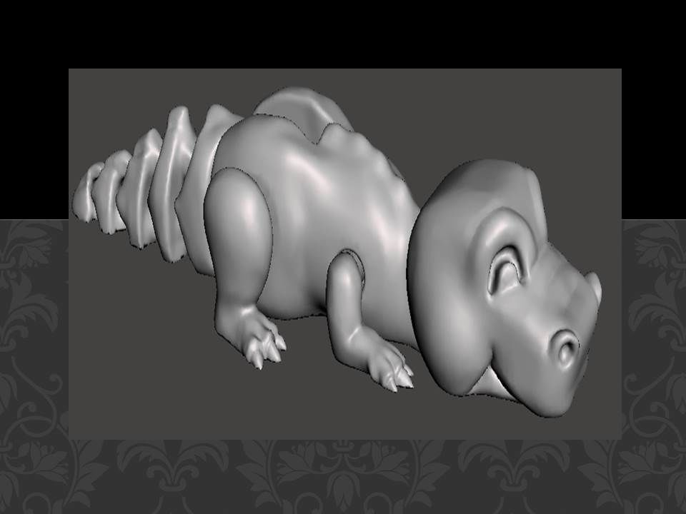 Animal Pack 02 3D Printable STL Jungle Farm Zoo Sea 3D print model_7