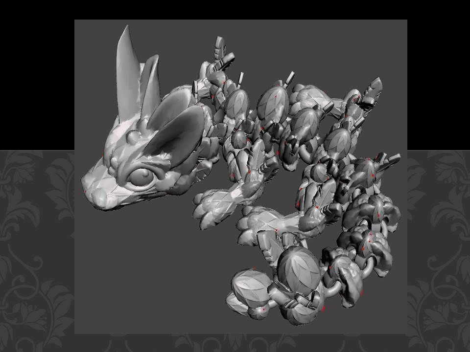 Animal Pack 02 3D Printable STL Jungle Farm Zoo Sea 3D print model_3