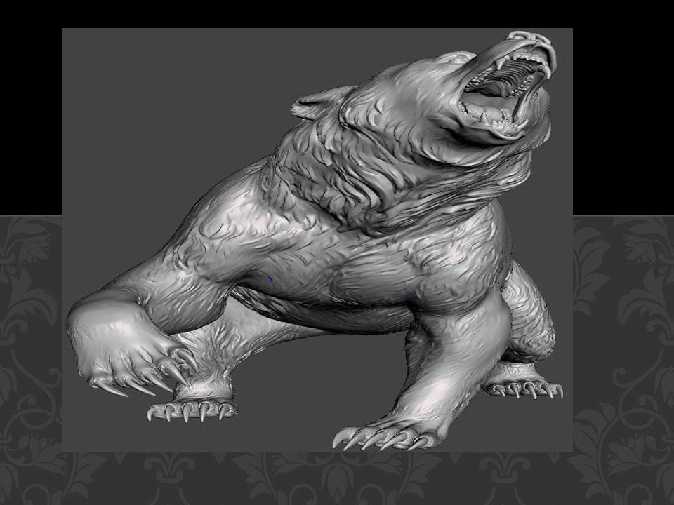 Animal Pack 02 3D Printable STL Jungle Farm Zoo Sea 3D print model_4