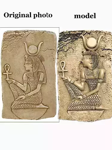 COPY OF ANCIENT CLEOPATRA QUEEN BOARD M02 3D print model
