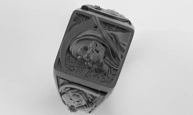 holy death ring - Anillo santa muerte