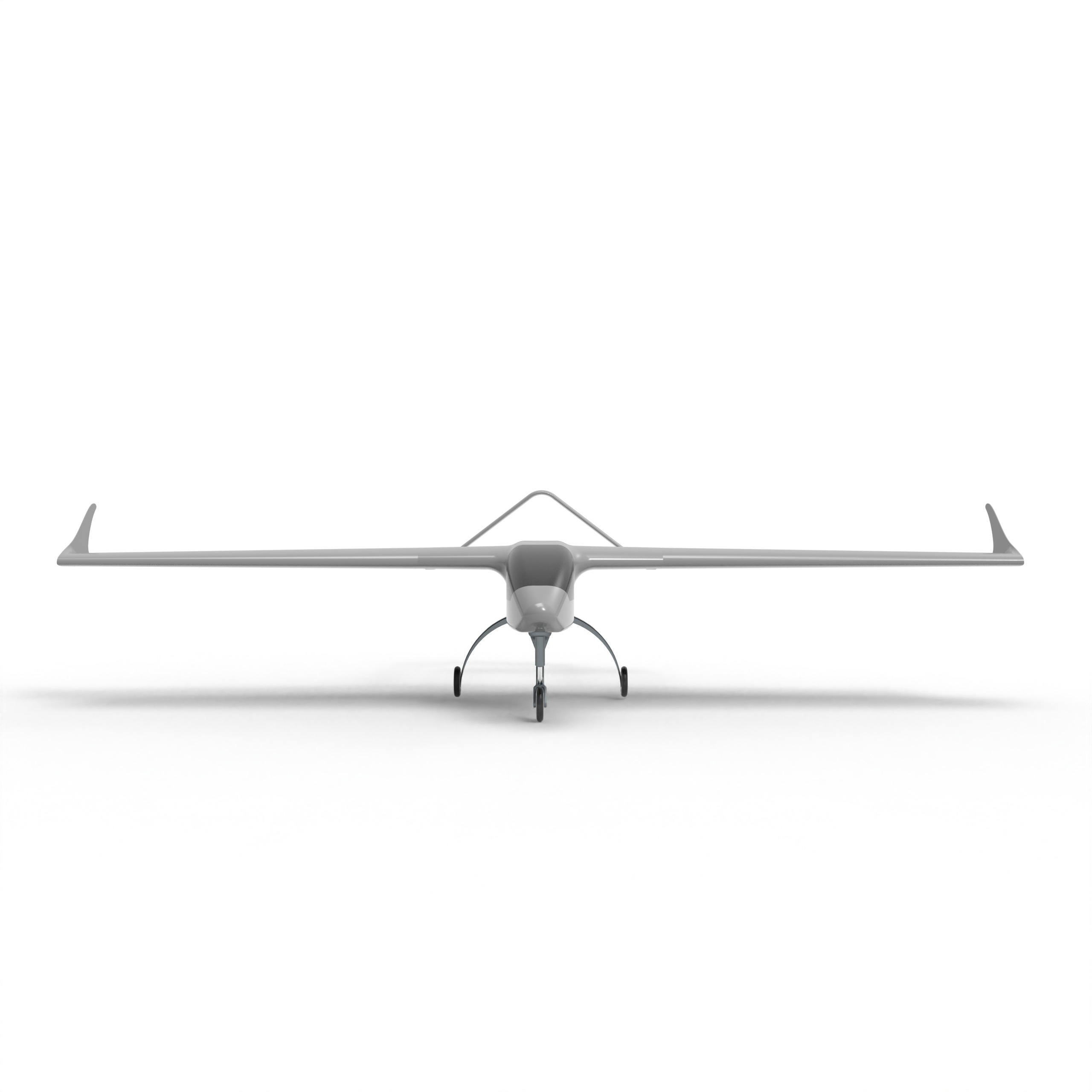 SPY UAV  Low-poly 3D model_2