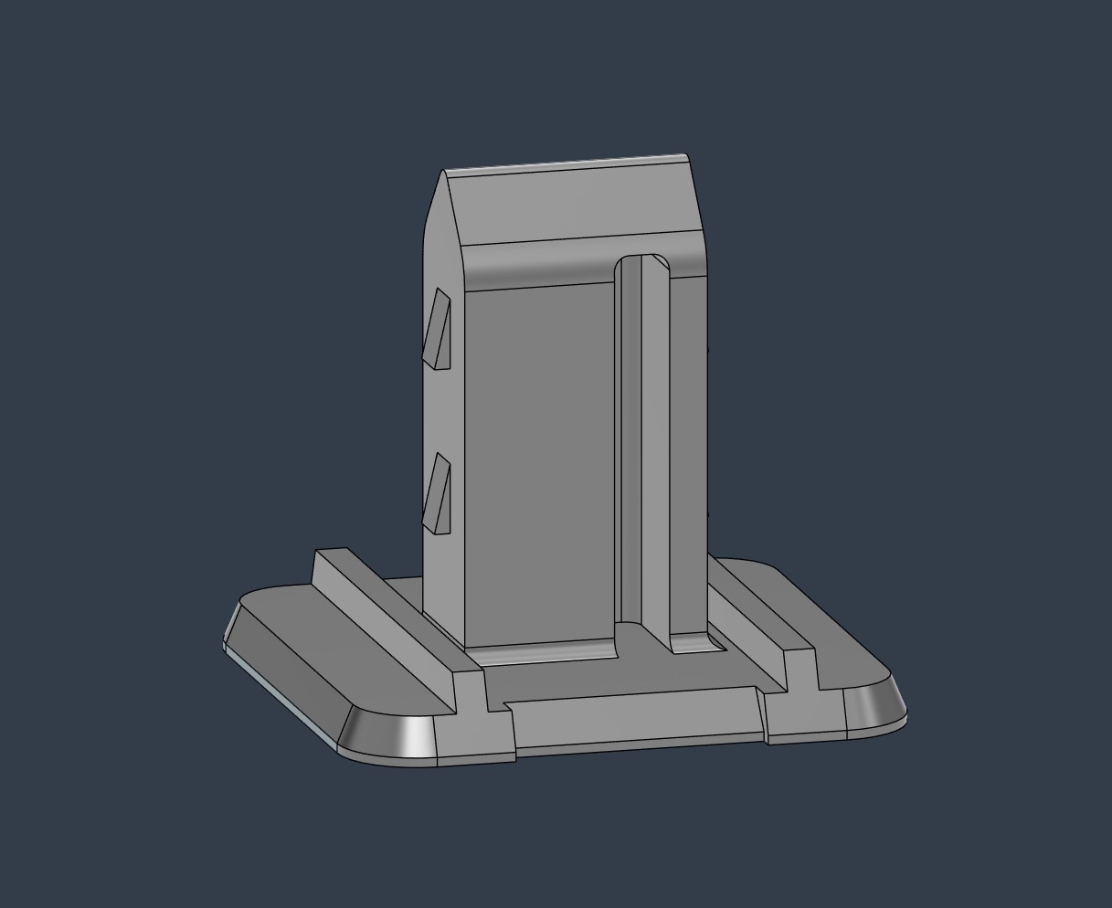 Subaru Clip Pin 94078FA0000E 3D print model_3