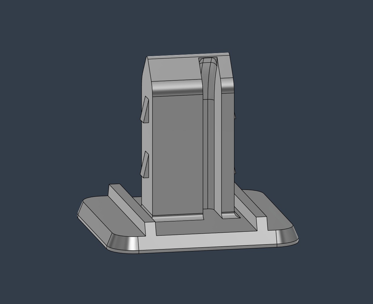 Subaru Clip Pin 94078FA0000E 3D print model_4
