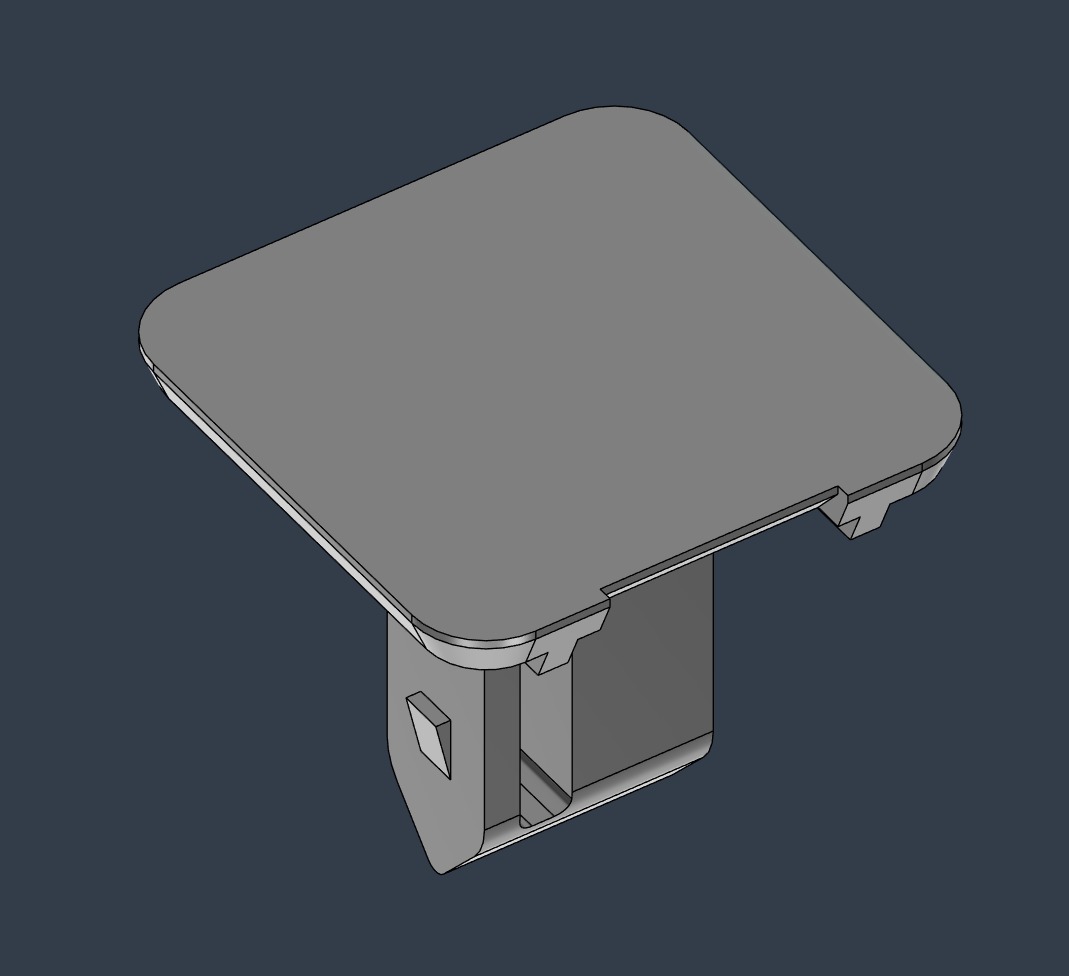 Subaru Clip Pin 94078FA0000E 3D print model_5