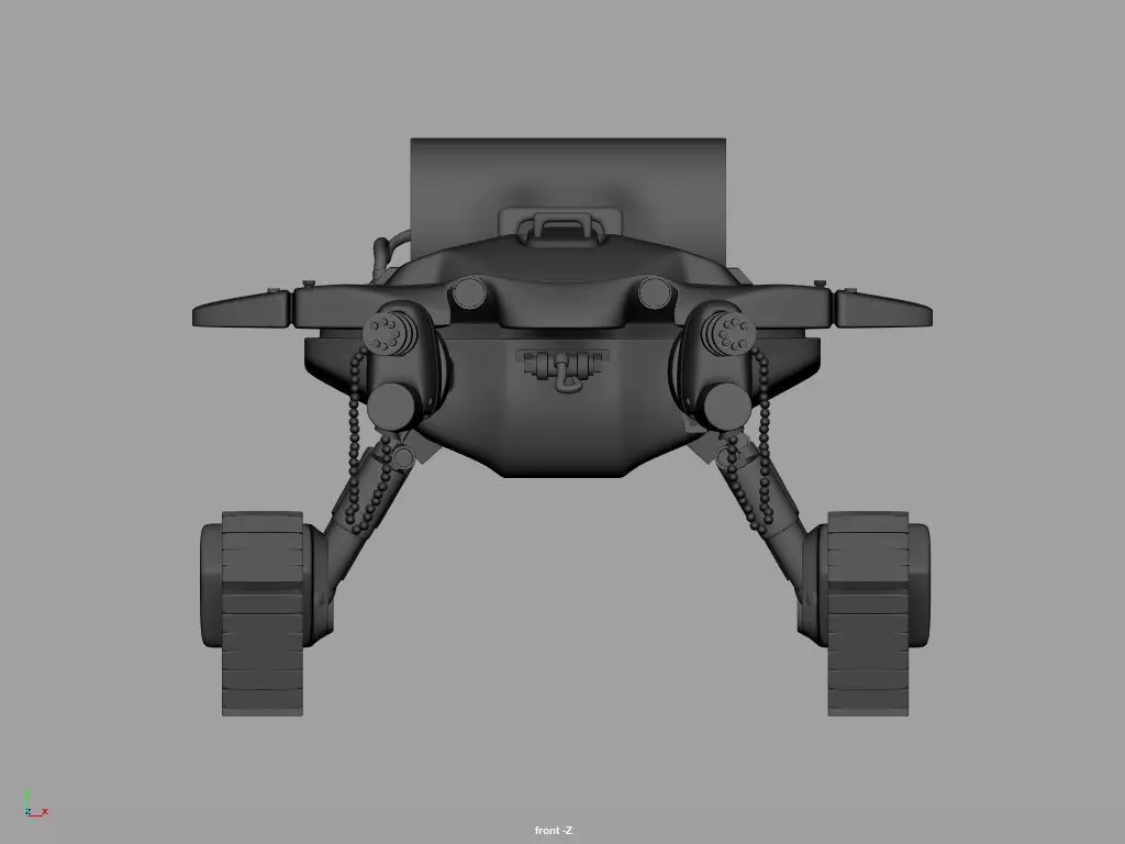 Crabot 3D Modelling Hard Surface 3D model_0