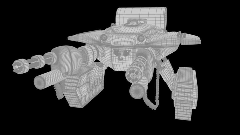 Crabot 3D Modelling Hard Surface 3D model_3