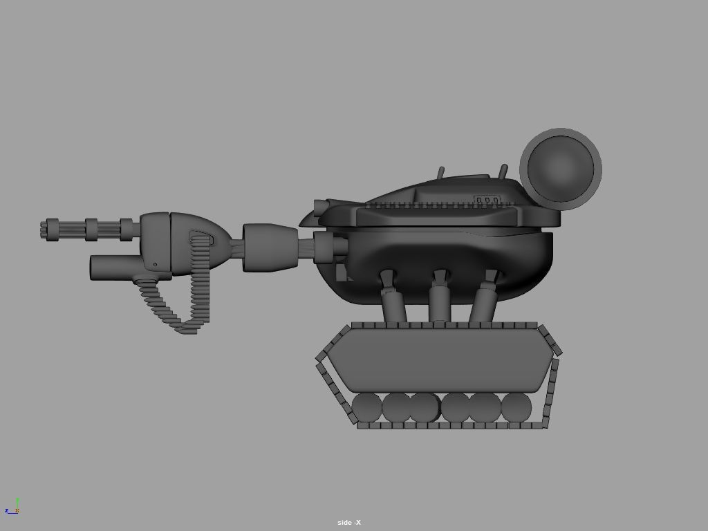 Crabot 3D Modelling Hard Surface 3D model_2