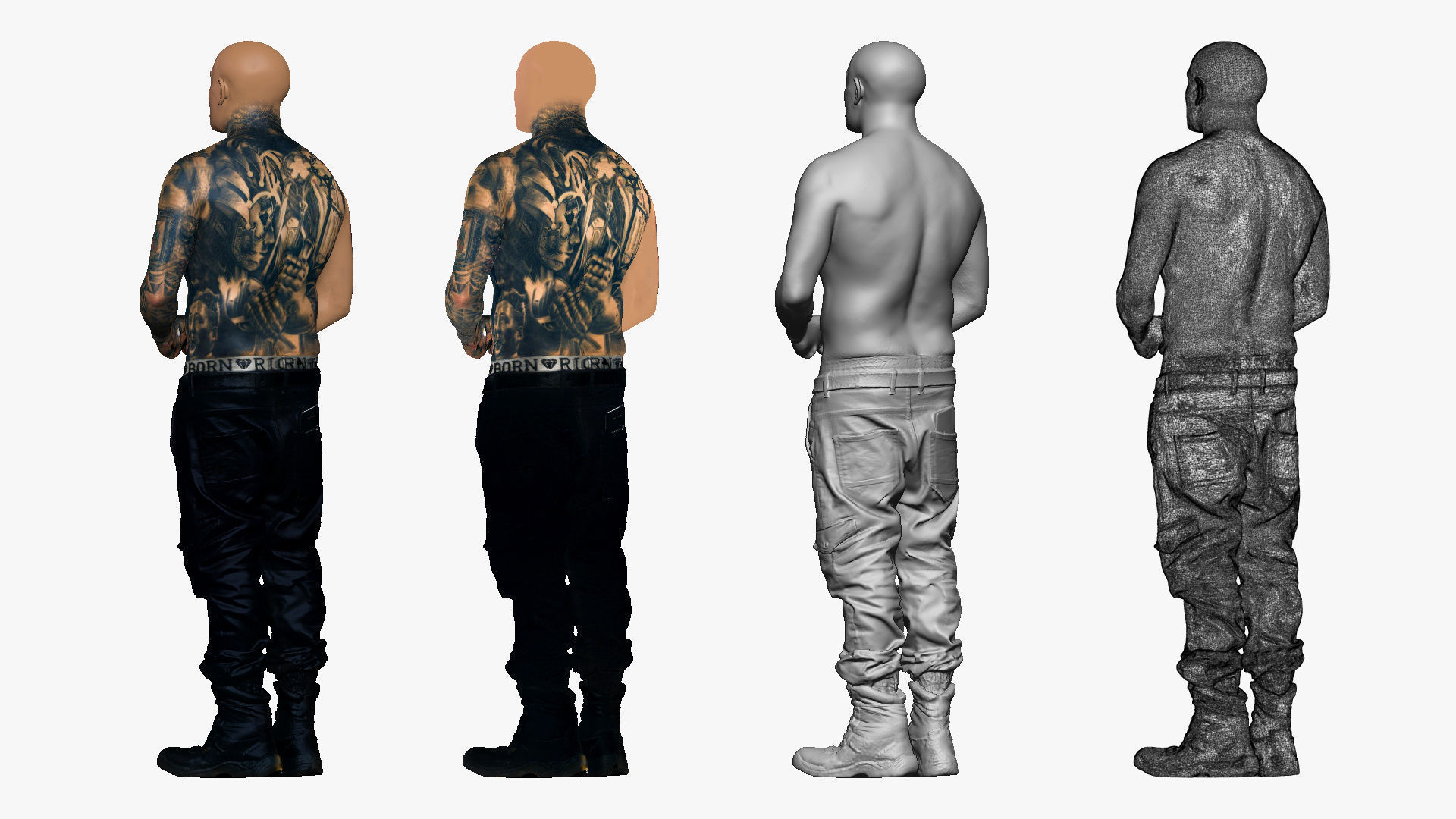 001533 Bald Badass 3D model_6