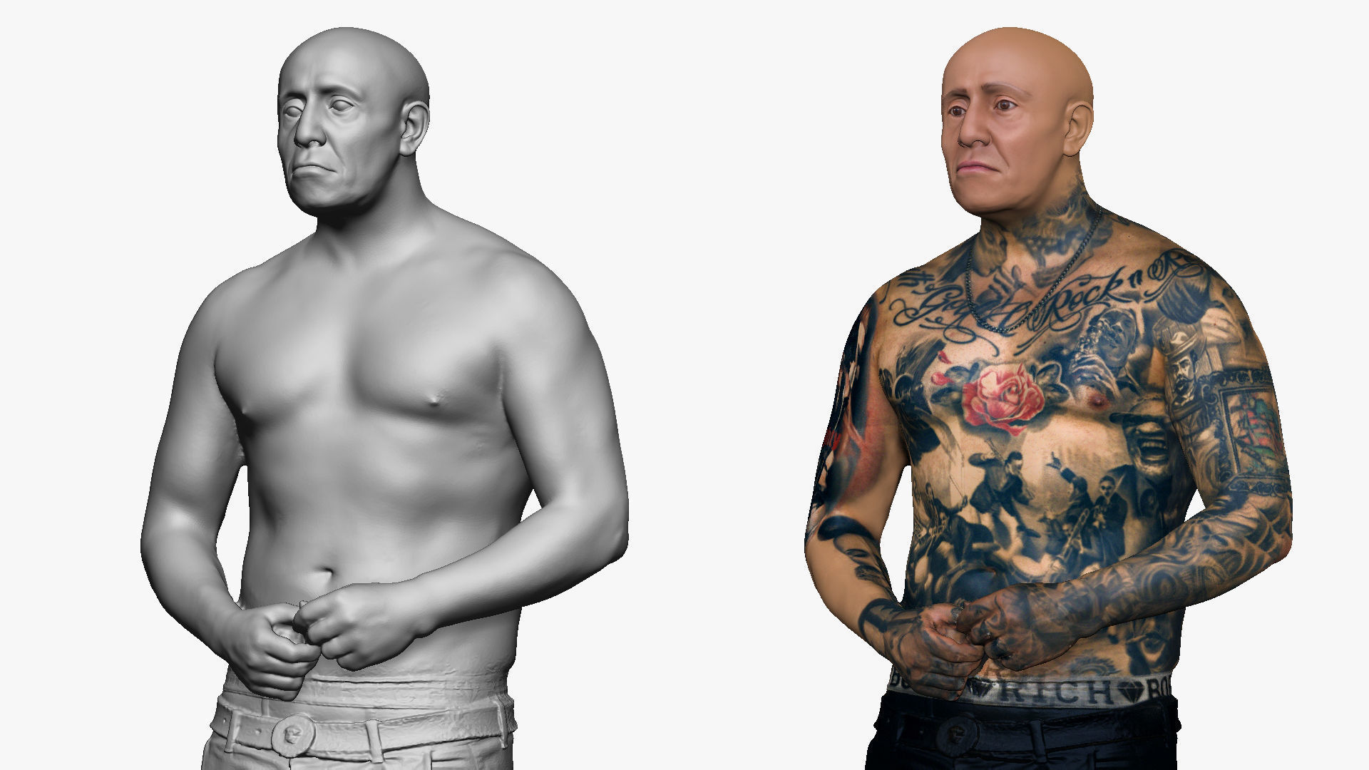 001533 Bald Badass 3D model_8