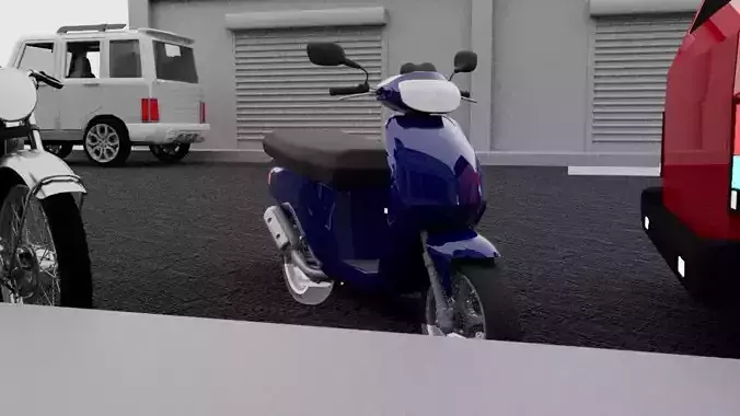 Scooty 3D model