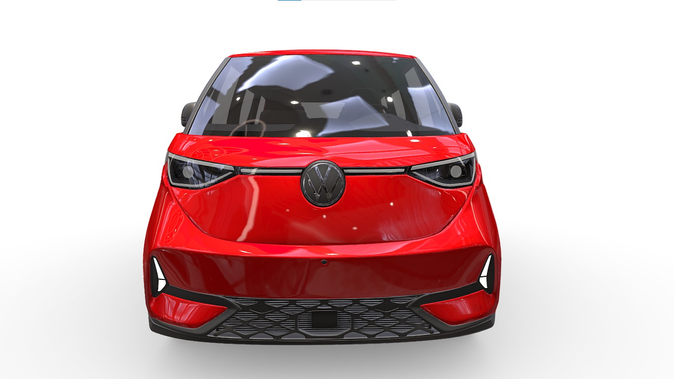 Volkswagen ID Buzz   3D model_2